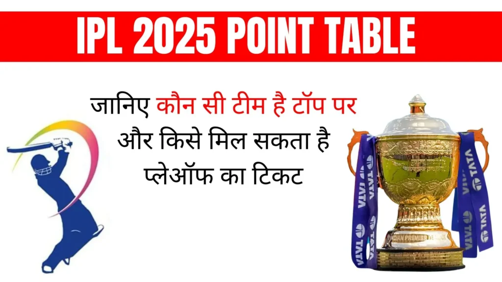 IPL 2025 point Table